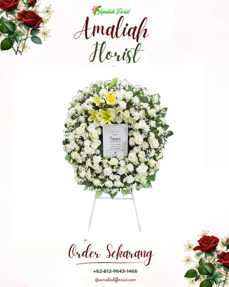 Krans Bunga Duka Sambeng Kulon